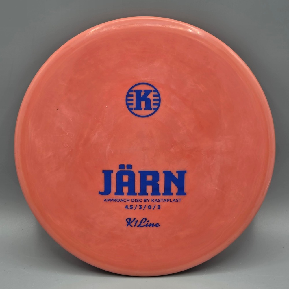 Kastaplast Disc Golf 180g Pink Jarn K1 Line Overstable Approach Disc Golf